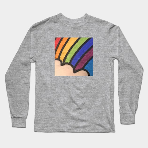 Rainbow Bit #10 Long Sleeve T-Shirt by ErinBrieArt